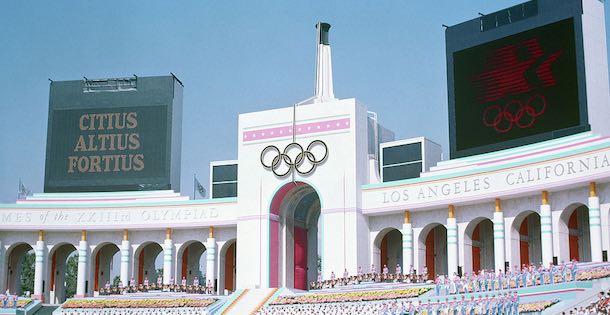 1984 Olympic Stadium in LA
