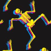 Dancing skeletons