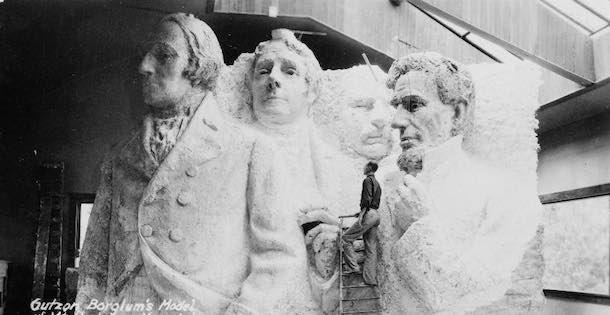 ow Gutzon Borglum first envisioned Mount Rushmore