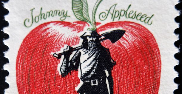 Johnny Appleseed stamp