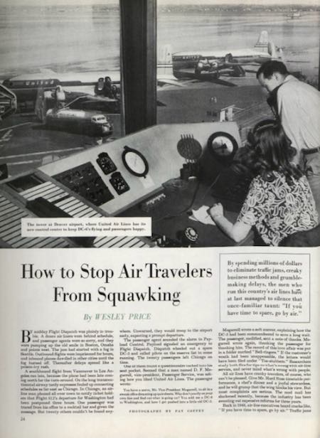 First page of How to Stop Air Travelers From Squawking