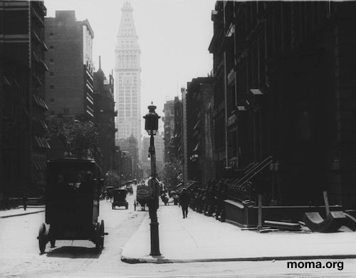 New York City street in 1911