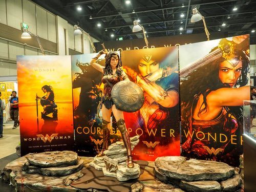 Wonder Woman display