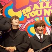 The Beatles trapped forever in a wax mueseum
