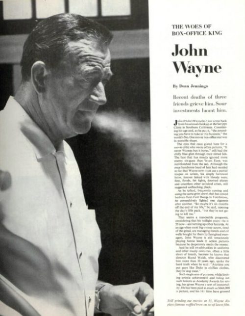 John Wayne page