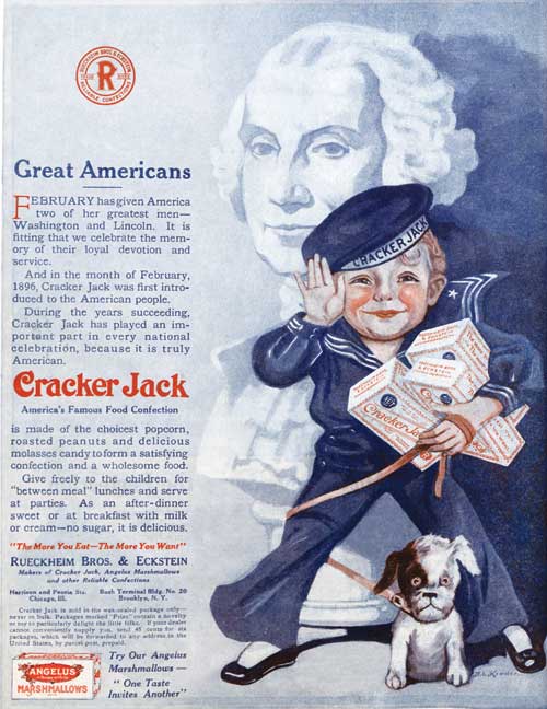Cracker Jack ad 