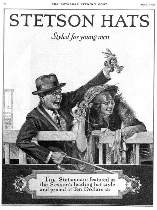 Men's hats ad