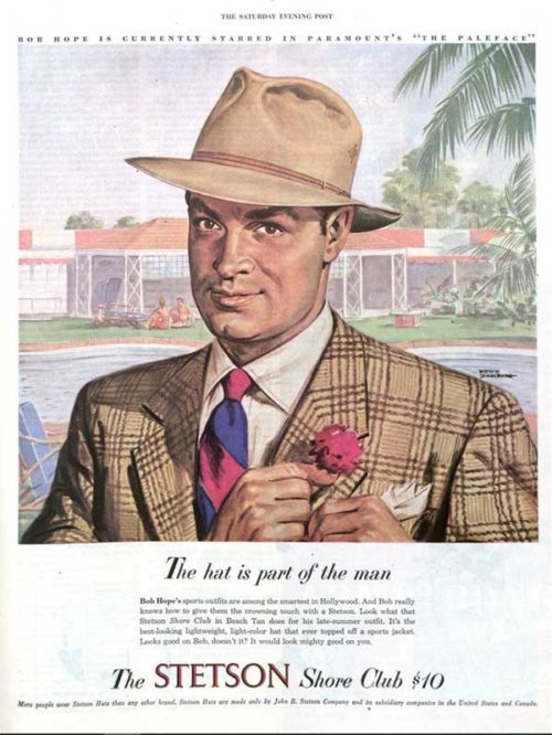 Mens' Hat ad