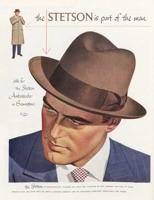 Mens hat ad