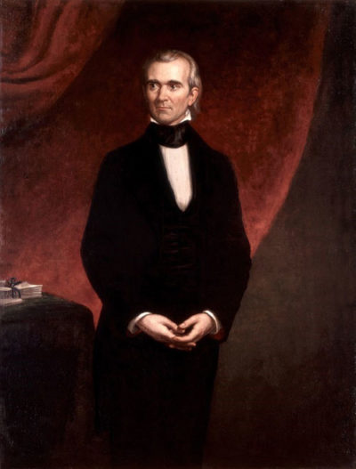 James Polk official portrait