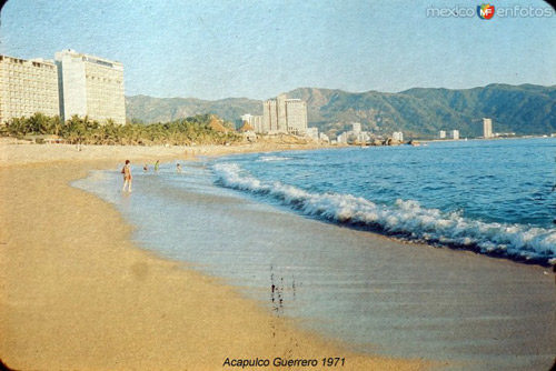 A beach in Acapulco