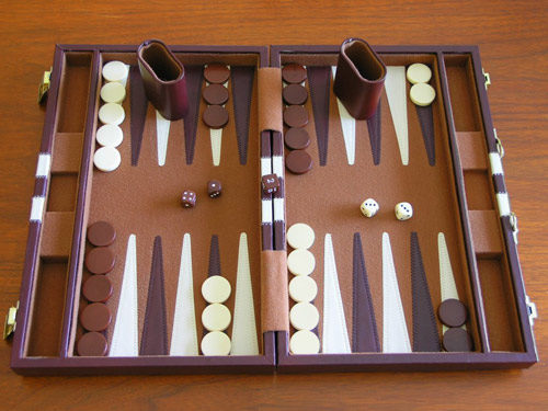 Backgammon board