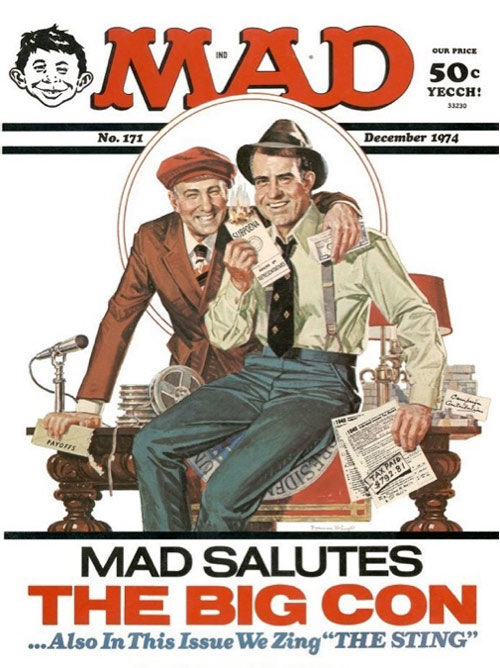 A cover of MAD magazine.