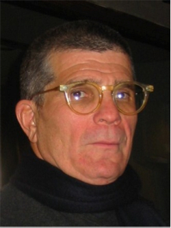 Close-up image of David Mamet