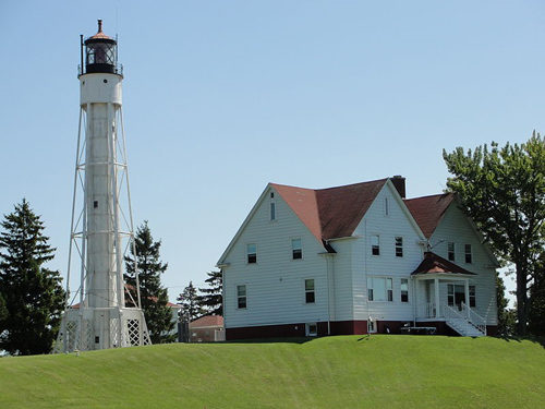 House and a light house