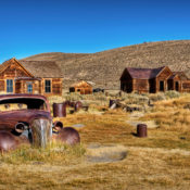 Ghost town in California