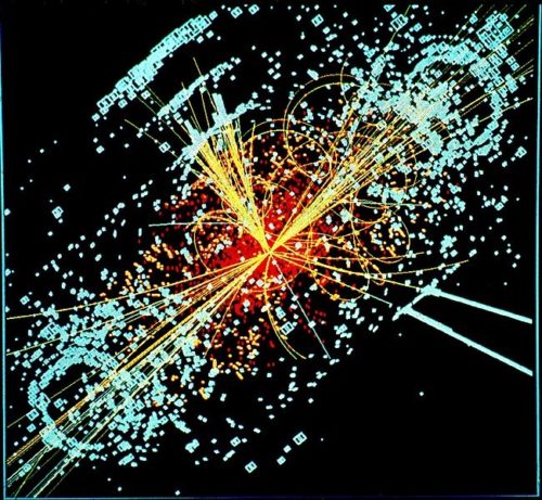Graphic model of Higgs Boson