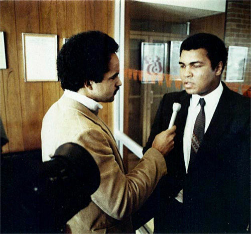 Muhammad Ali and Curt Anderson
