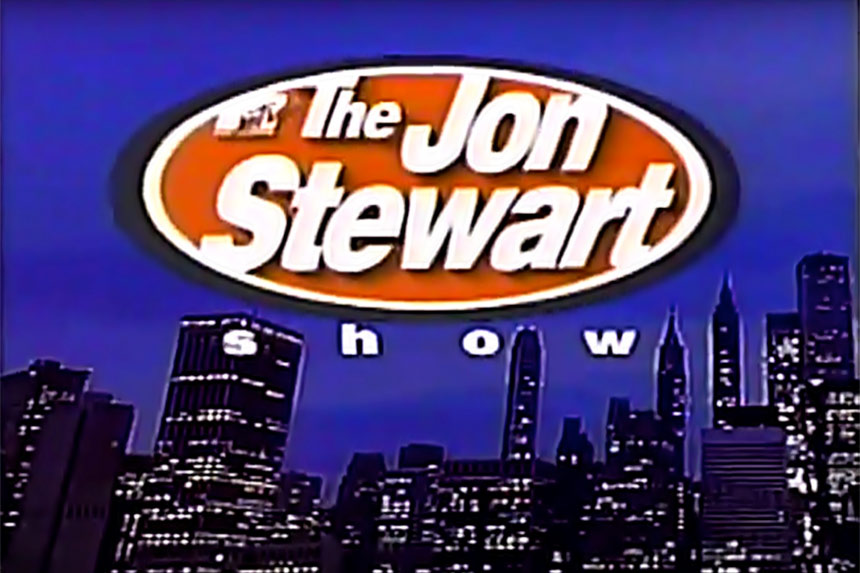 Logo for Jon Stewart's MTV talk show