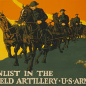 A enlistment poster from World War I