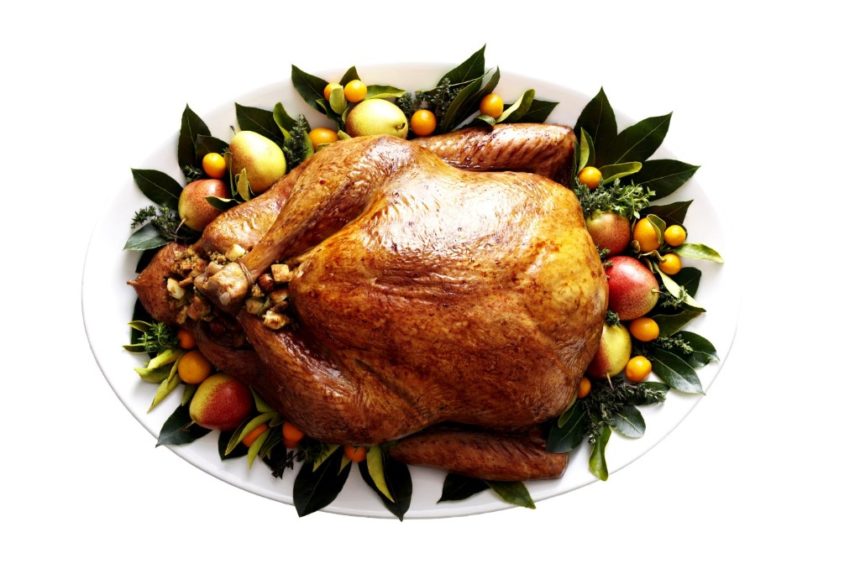 A roast turkey