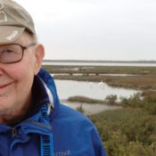 Ecology volunteer Warren Stortroen
