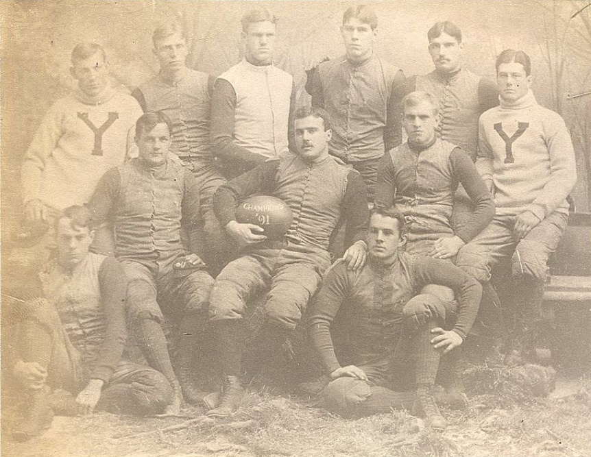 Photograph of the 1891 Yale Football team