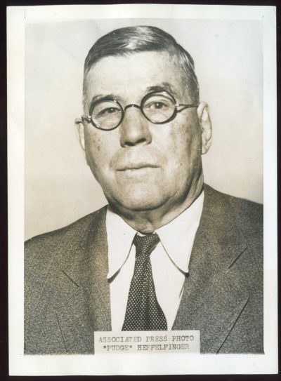 An older Pudge Heffelfinger in 1932