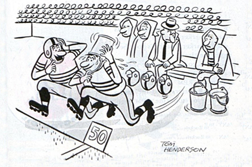 Cartoons: Football Fun | The Saturday Evening Post Cartoons: Football Fun | The Saturday Evening Post