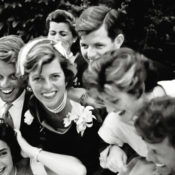 The Kennedys at a wedding