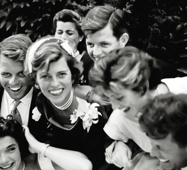 The Kennedys at a wedding
