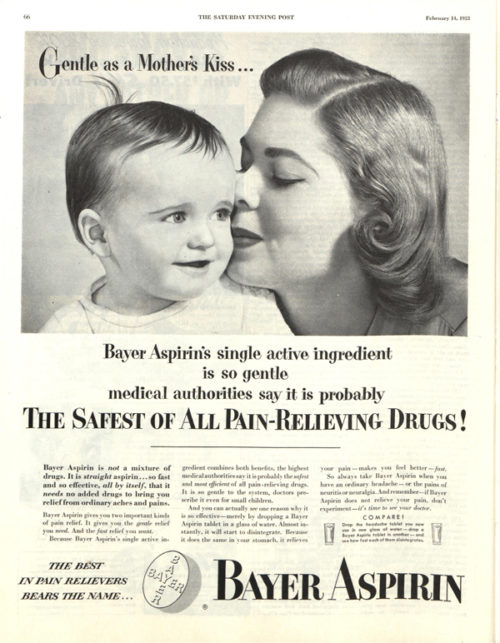 Aspirin The First Wonder Drug The Saturday Evening Post