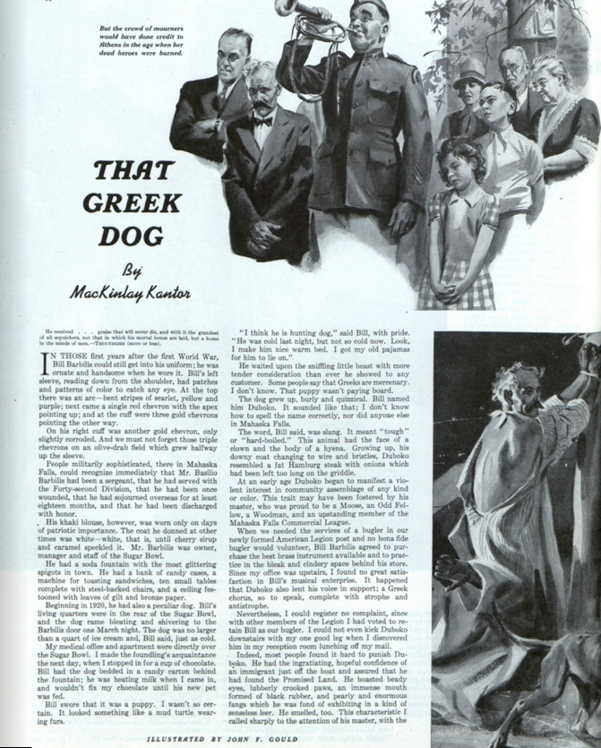 Page of That Greek Dog
