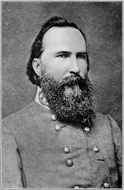 Photo portrait of Confederate general James Longstreet 