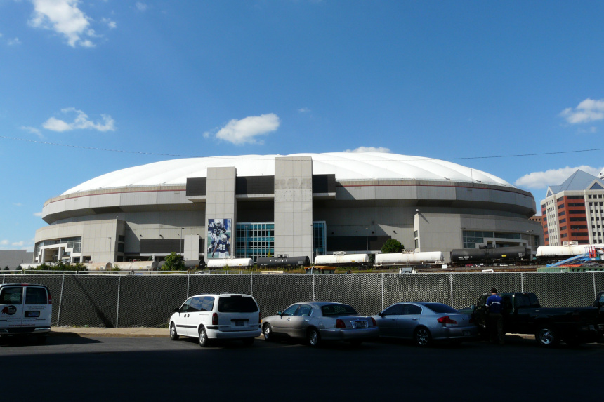 The RCA Dome in Indianapolis, Indiana, USA