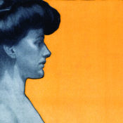 Side profile of a woman.