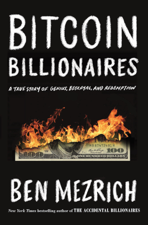Cover for the book, "Bitcoin Billionaires"
