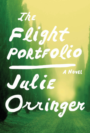 Cover for the novel, "The Flight Portfolio"