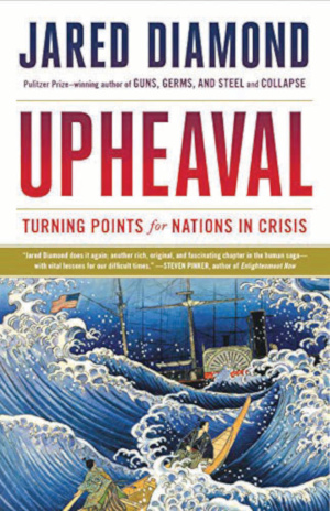 Cover for the book, Upheaval