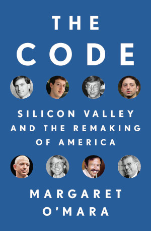 The book cover for "The Code: Silicon Valley and the Remaking of America"