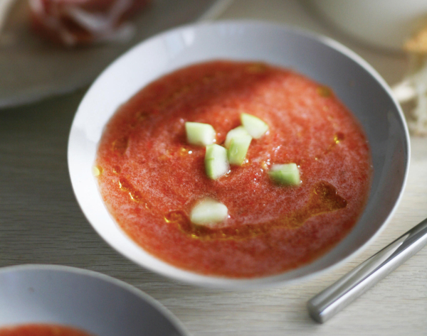 Bowl of Gazpacho