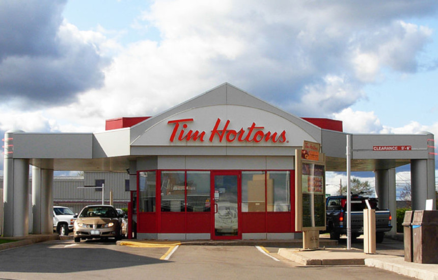 A Tim Horton's