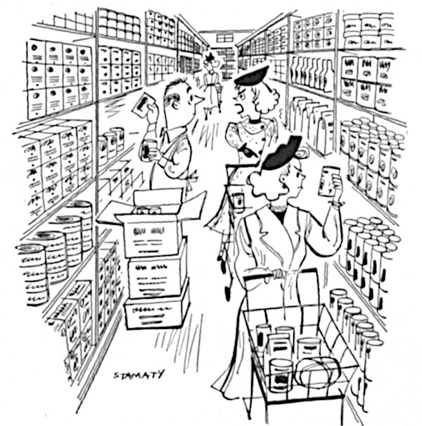 Cartoons: Grocery Store Guffaws | The Saturday Evening Post