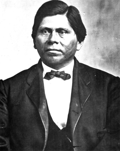 Photo portrait of Allen Wright