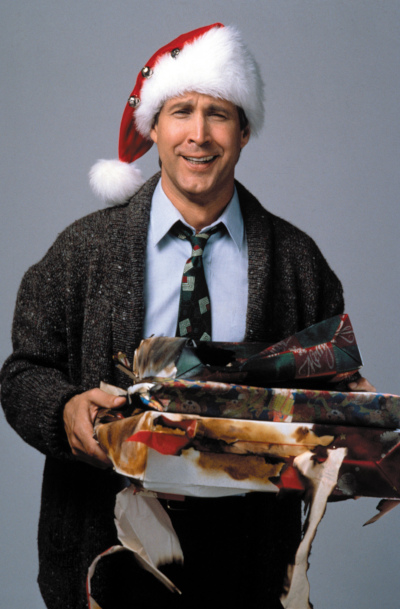 Chevy Chase as Clark Griswold, the main character from the film, "National Lampoon's Christmas Vacation"