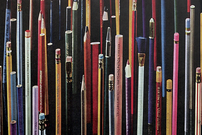 Older photo of pencils