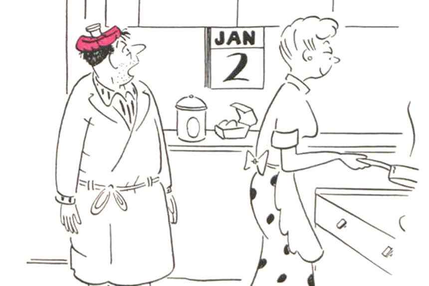 Cartoons: Happy New Year! | The Saturday Evening Post Cartoons: Happy New Year! | The Saturday Evening Post