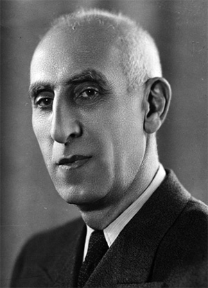 Photo portrait of Mohammed Mossadegh 