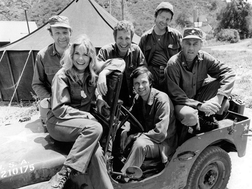 MASH TV cast 1974