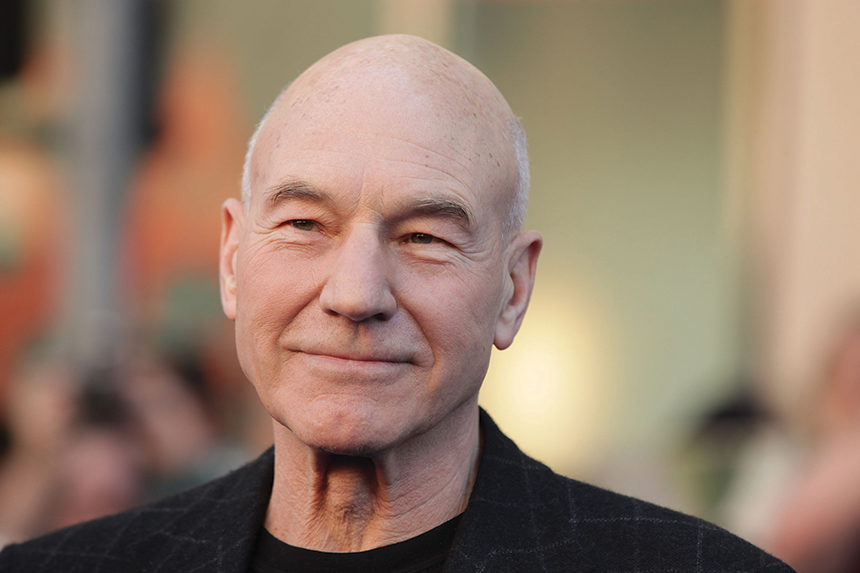 Photo of actor Patrick Stewart